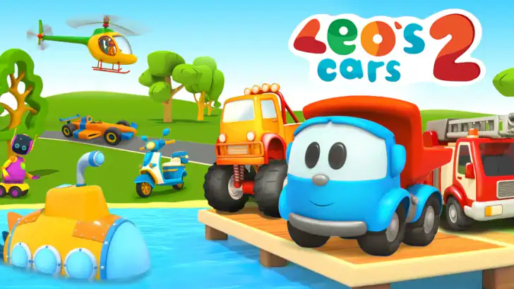 Leo Auto 2: Lasten Pelit feature graphic