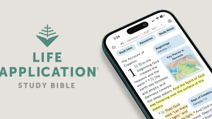Life Application Study Bible feature graphic