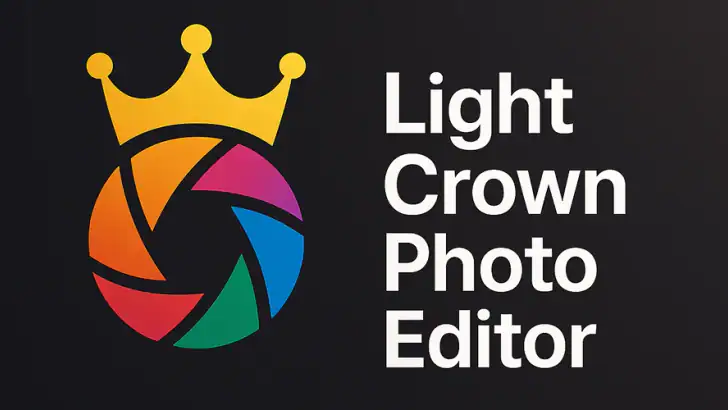 Light Crown Photo Editor feature graphic