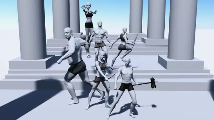 Magic Poser - Art Pose Tool feature graphic