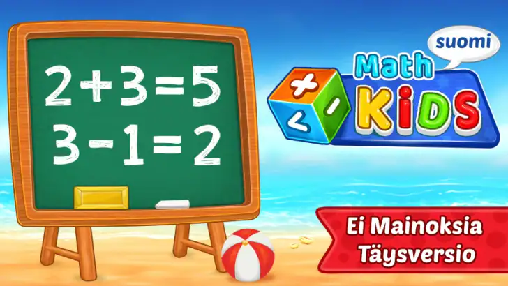 Matematiikka Pelit Lapsille feature graphic