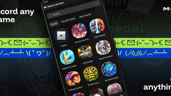 Medal Mobile Recorder feature graphic