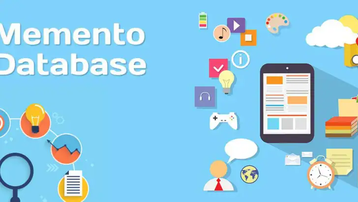 Memento Database feature graphic