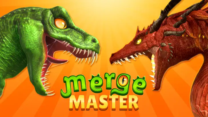 Merge Master: Dinosaur Monster feature graphic
