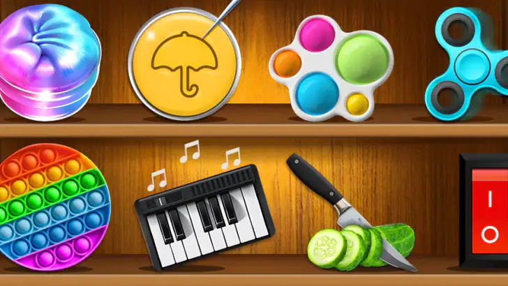 Mini Relaxing Game- pop it feature graphic