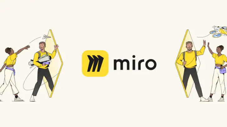 Miro: your visual workspace feature graphic