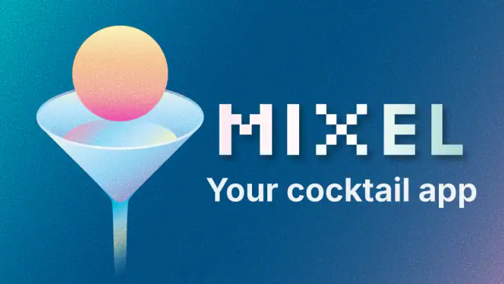 Mixel: Cocktail Recipes & Bar feature graphic