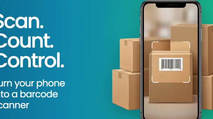 Mobile Inventory: Scan & Count feature graphic