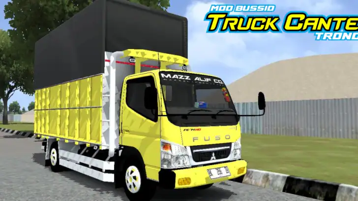 Mod Bussid Truk Canter Trondol feature graphic