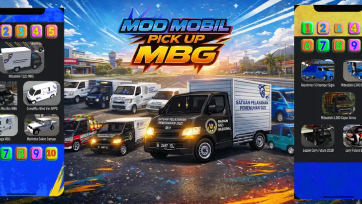 Mod Mobil Pick Up MBG feature graphic