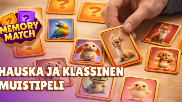 Muistipeli: Kortit & Aivopelit feature graphic