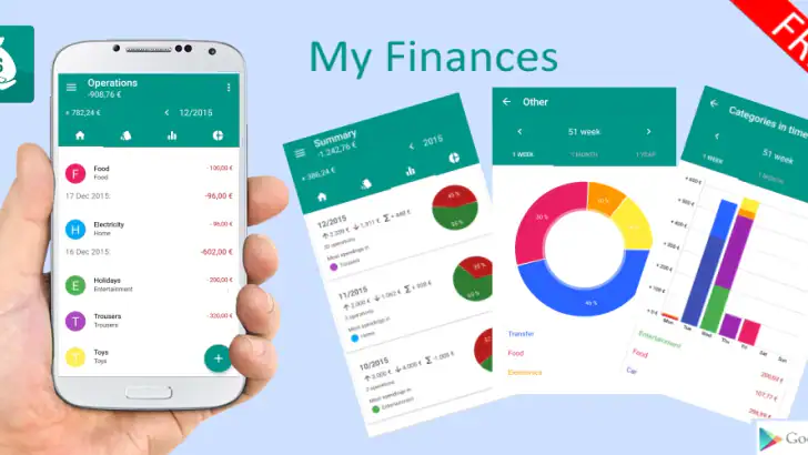 My Finances feature graphic