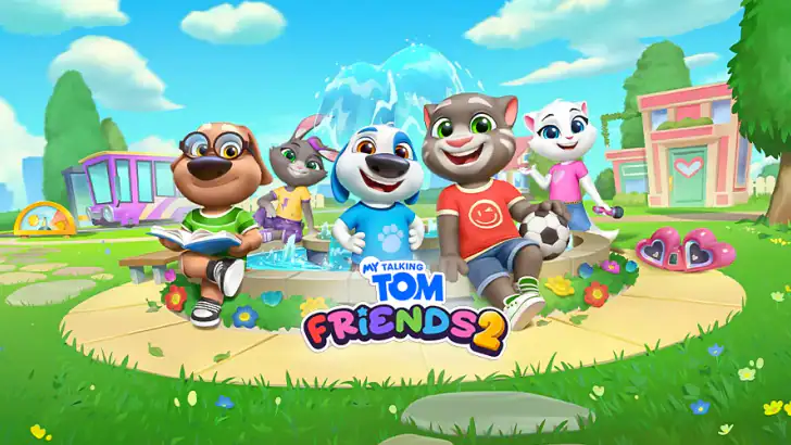 My Talking Tom Friends 2 feature graphic