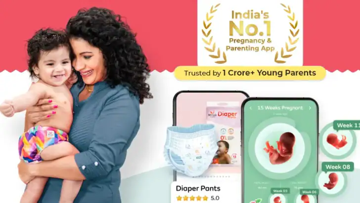 Mylo Pregnancy & Parenting App feature graphic