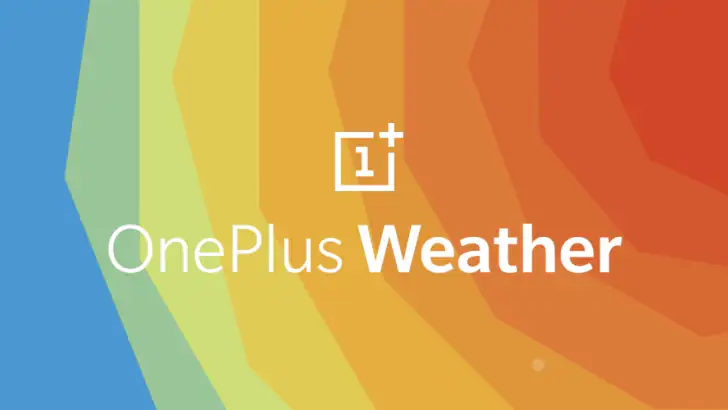 OnePlus Weather feature graphic