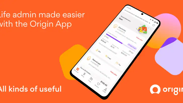 Origin Energy Gas Internet LPG feature graphic