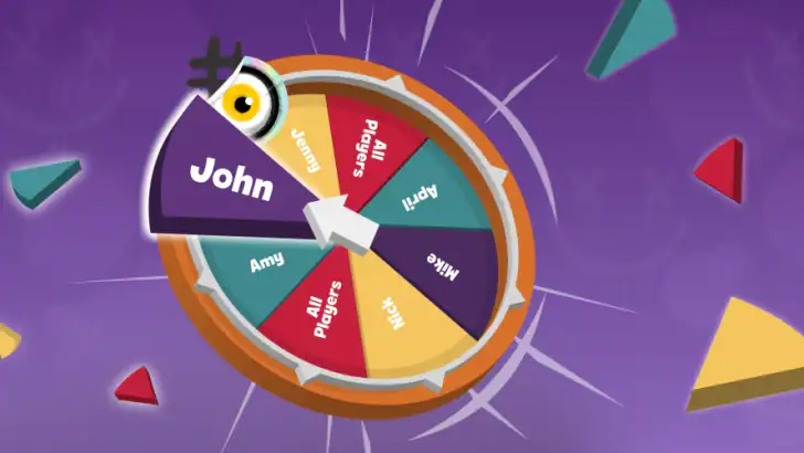 Party Roulette: Party game feature graphic