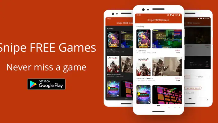 PC Games Radar for Epic Games, feature graphic