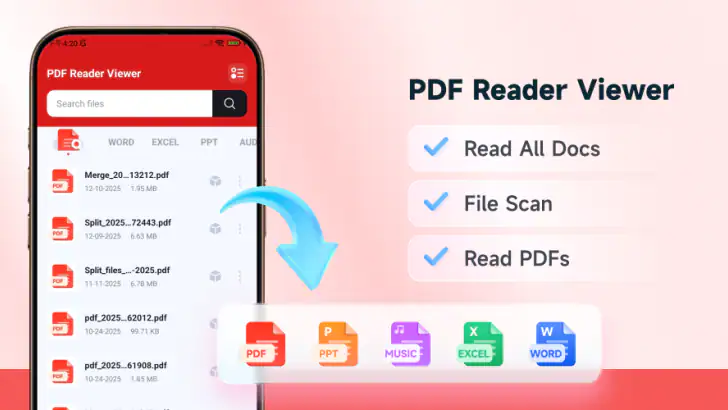 PDF Manager-Lock&Protect Files feature graphic