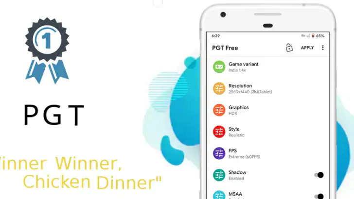 PGT: GFX, Launcher & Optimizer feature graphic