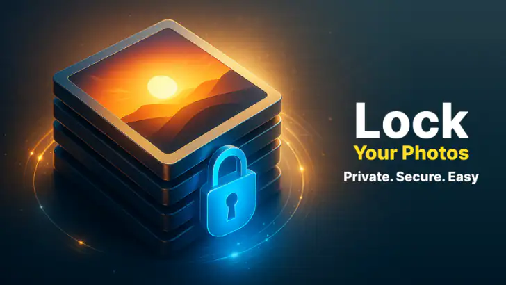 Photo Lock App - Hide Pictures feature graphic