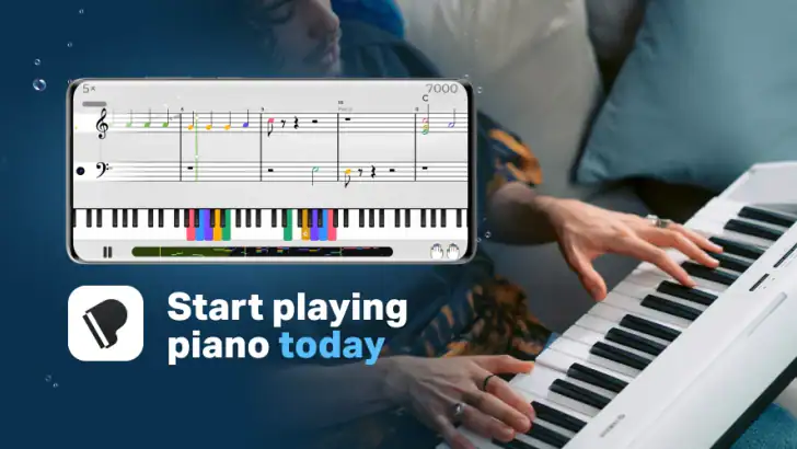 Piano by Yousician feature graphic