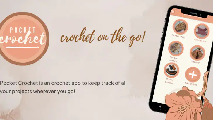 Pocket Crochet feature graphic