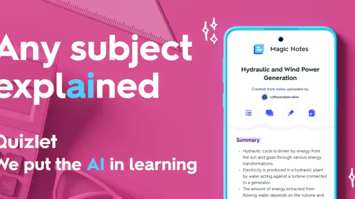 Quizlet feature graphic