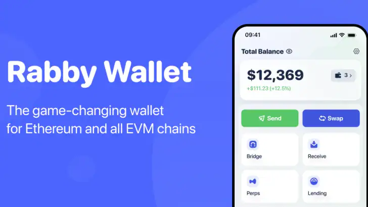 Rabby Wallet - Crypto & EVM feature graphic