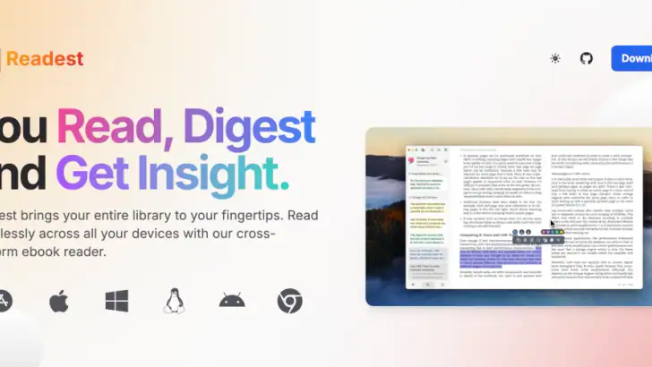 Readest feature graphic