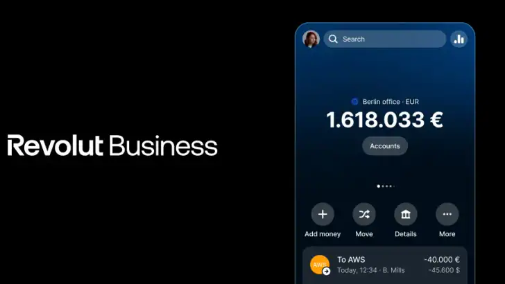 Revolut Business feature graphic