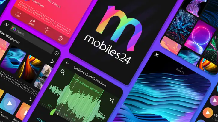 Ringtones & Wallpapers - Mob24 feature graphic