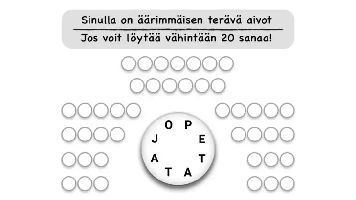 Ristisanapeli - Crossword Jam feature graphic