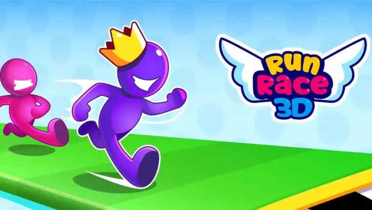 Run Race 3D — Fun Parkour Game feature graphic