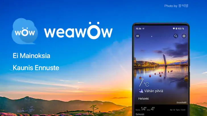 Sää & Widget - Weawow feature graphic