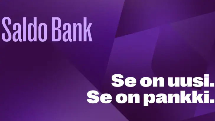 Saldo mobiilipankkisovellus feature graphic