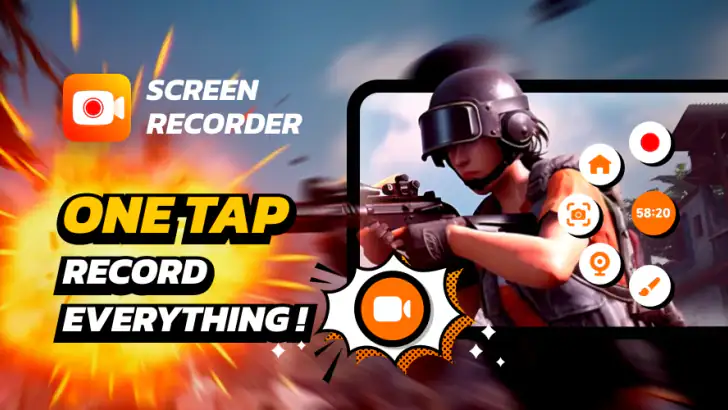 Screen Recorder Video Recorder feature graphic
