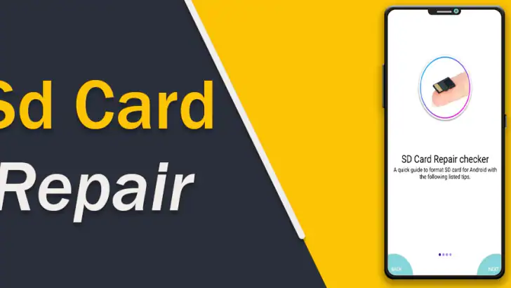 SD Card Repair Fixer feature graphic