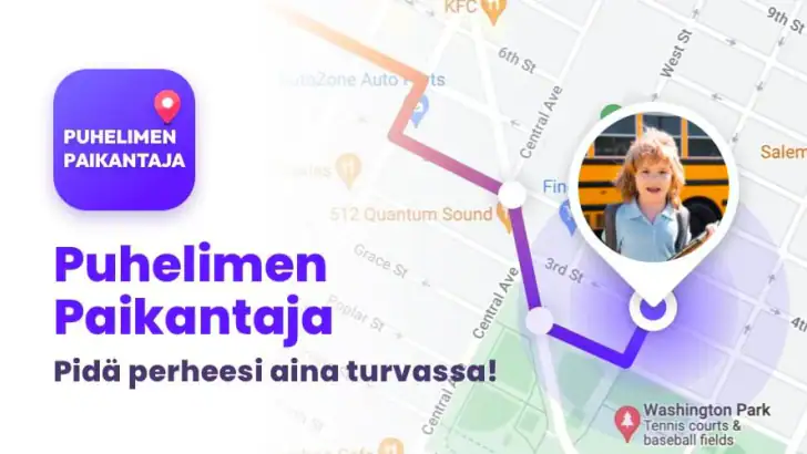 Seuraa Puhelimen Paikannus feature graphic