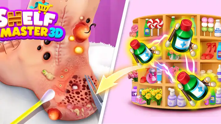 Shelf Master 3D feature graphic