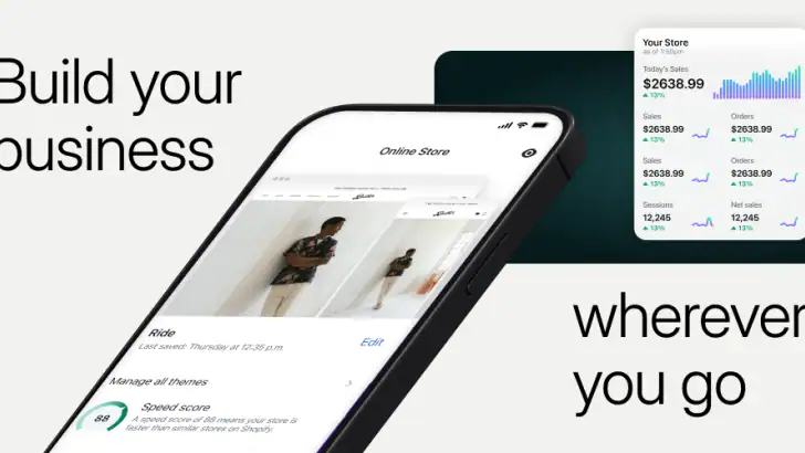 Shopify – sinun verkkokauppasi feature graphic