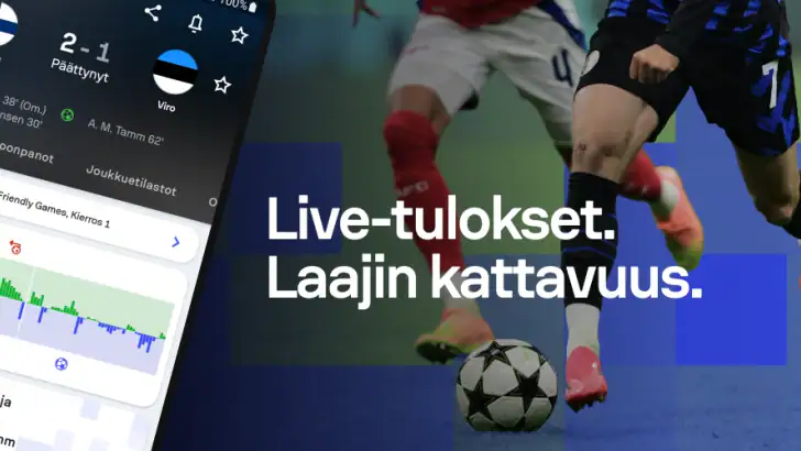 Sofascore: Live-tulokset feature graphic