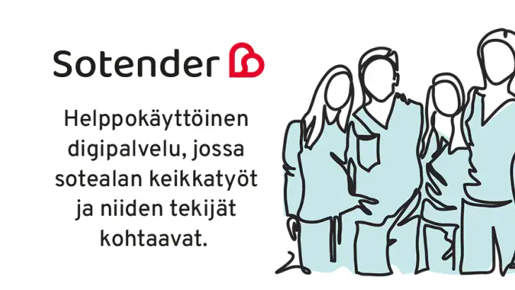 Sotender feature graphic