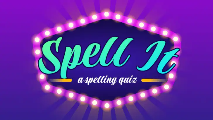 Spelling Bee: Spelling Quiz feature graphic