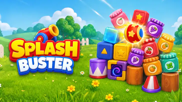 Splash Buster: Smash Fest 3D feature graphic