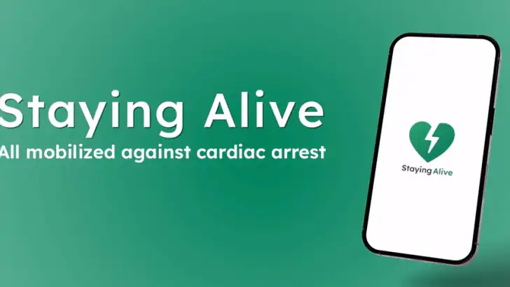 Staying Alive feature graphic