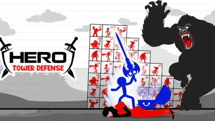 Stick Hero: Tower Defense feature graphic