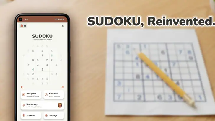 Sudoku feature graphic