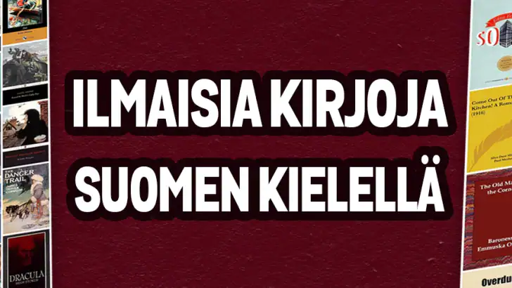 Suomenkielisiä Kirjoja feature graphic