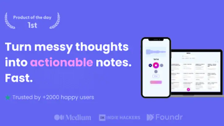 Talknotes - AI Voice Notes feature graphic